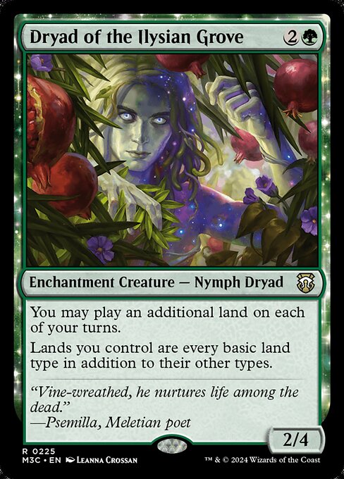 M3C: Dryad of the Ilysian Grove
