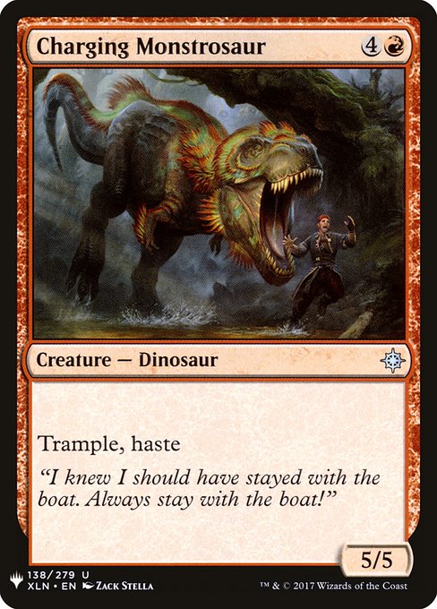 PLST: Charging Monstrosaur