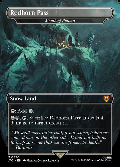 LTC: Redhorn Pass - Mouth of Ronom (Foil)