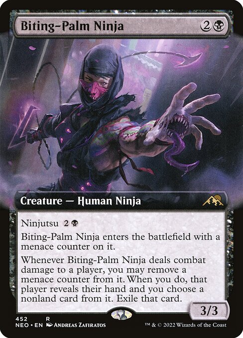 NEO: Biting-Palm Ninja (Extended Art) (Foil)