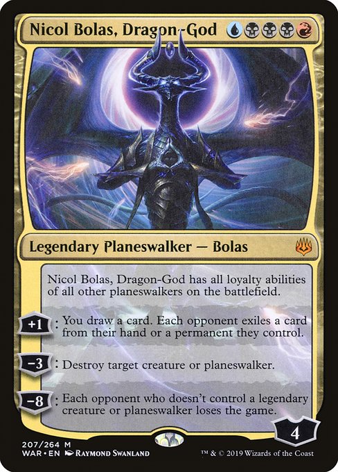 WAR: Nicol Bolas, Dragon-God (Foil)