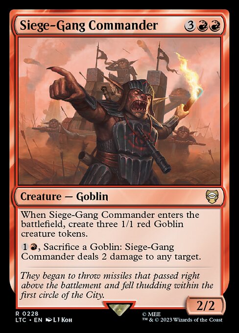 LTC: Siege-Gang Commander