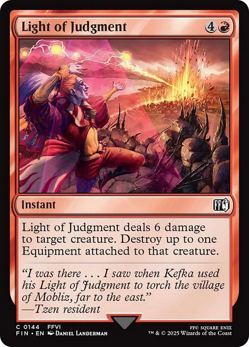 FIN: Light of Judgment (Foil)
