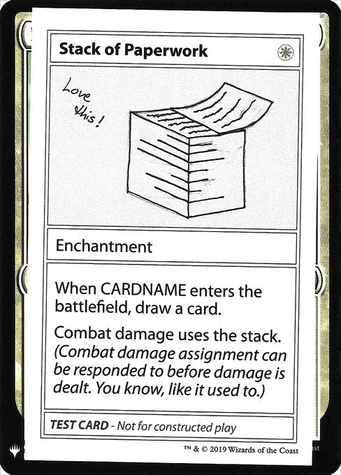 CMB1: Stack of Paperwork