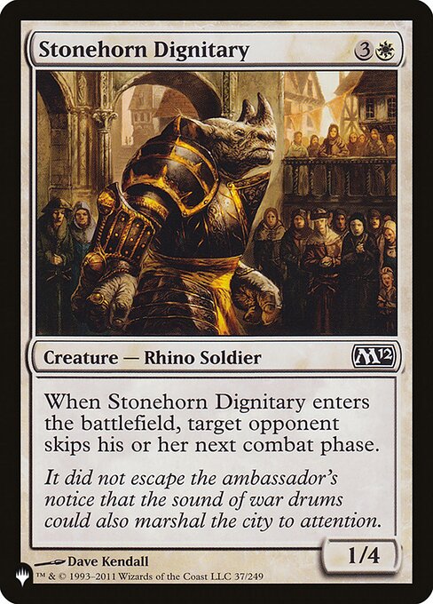 PLST: Stonehorn Dignitary
