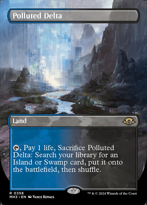 MH3: Polluted Delta (Borderless) (Foil)