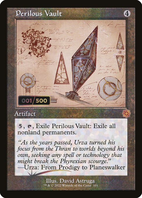 BRR: Perilous Vault (Schematic) (Serial Numbered) (Foil)