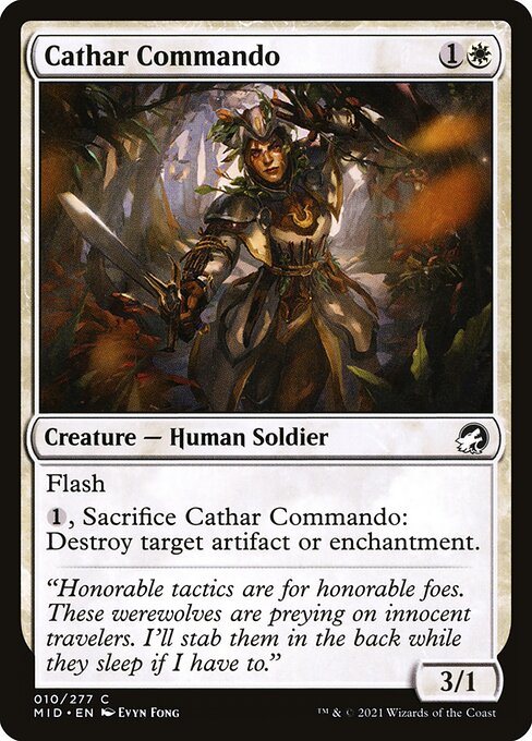 MID: Cathar Commando (Foil)