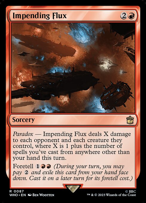 WHO: Impending Flux