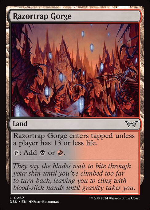 DSK: Razortrap Gorge (Foil)