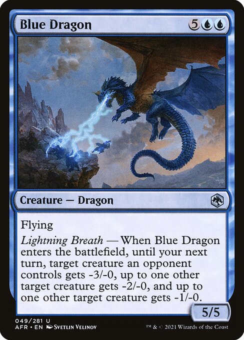 AFR: Blue Dragon