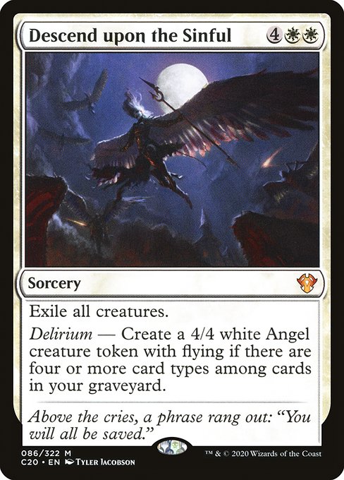 C20: Descend upon the Sinful