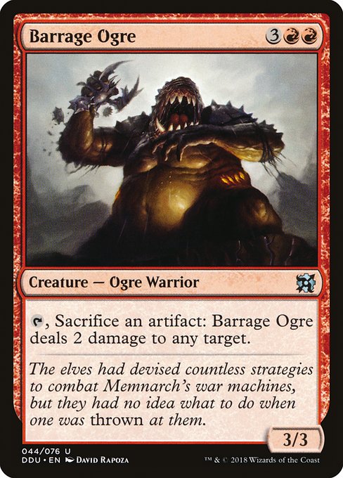 DDU: Barrage Ogre