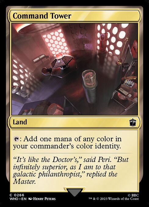 WHO: Command Tower (0266) (Foil)