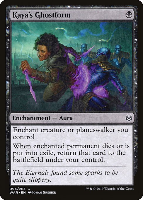 WAR: Kaya's Ghostform (Foil)