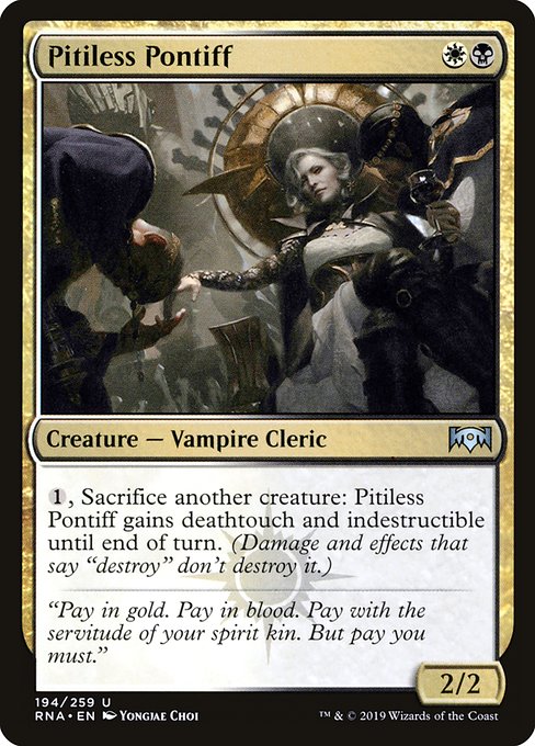 RNA: Pitiless Pontiff