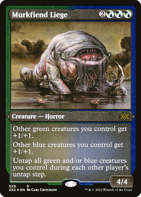 2X2: Murkfiend Liege (Foil Etched)