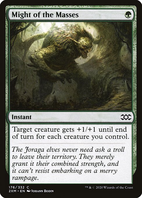 2XM: Might of the Masses (Foil)