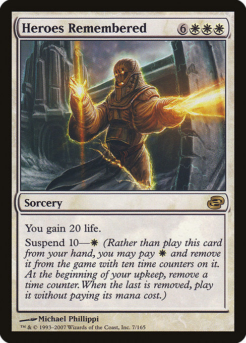 PLC: Heroes Remembered (Foil)