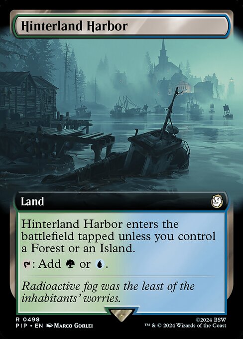PIP: Hinterland Harbor (Extended Art) (Foil)