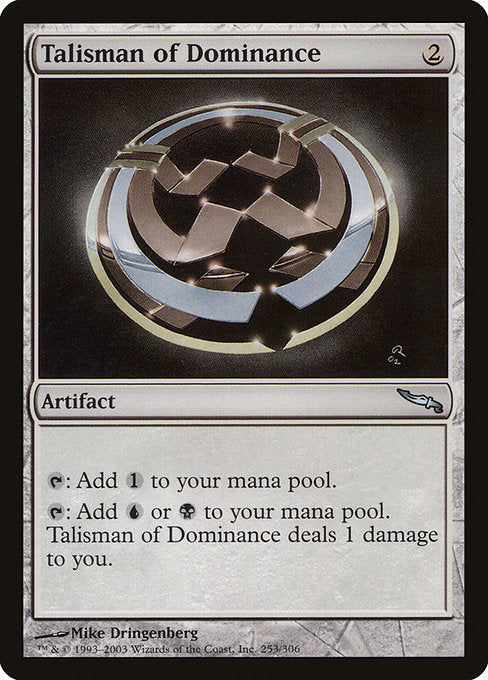 MRD: Talisman of Dominance