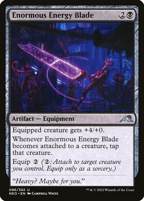 NEO: Enormous Energy Blade (Foil)