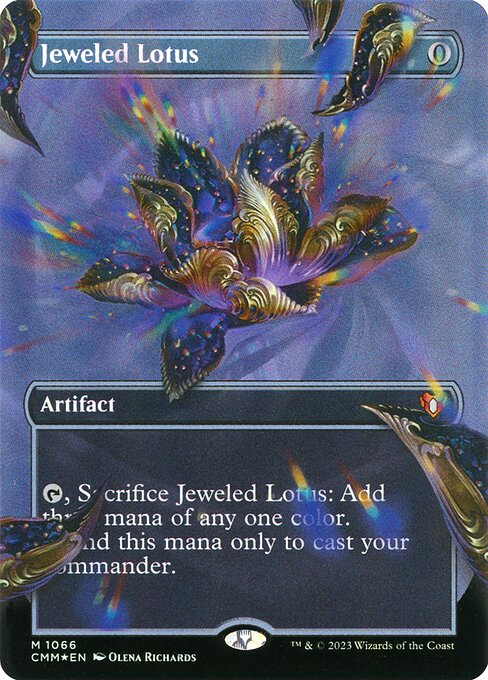 CMM: Jeweled Lotus (Textured Foil)
