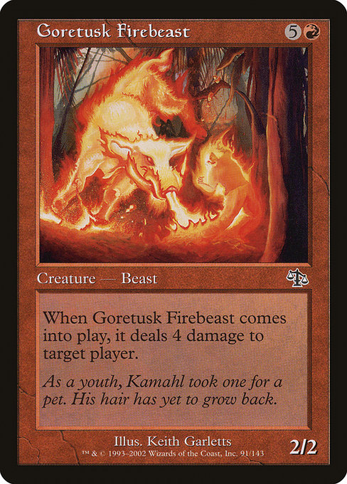 JUD: Goretusk Firebeast