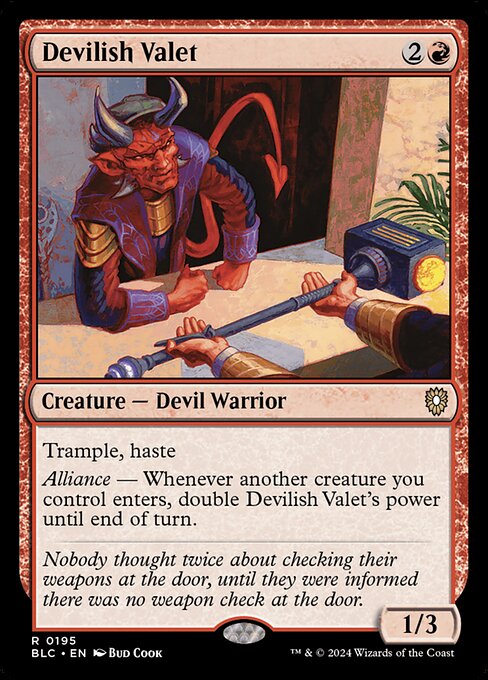BLC: Devilish Valet