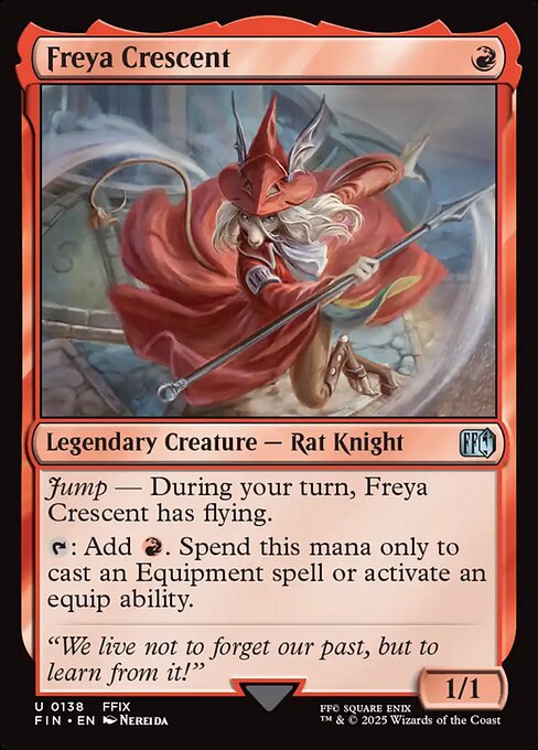 FIN: Freya Crescent (Foil)