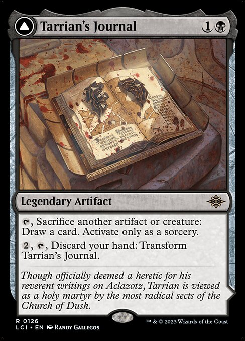 LCI: Tarrian's Journal (Foil)