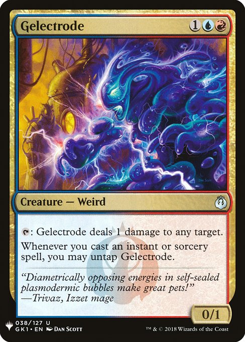 PLST: Gelectrode