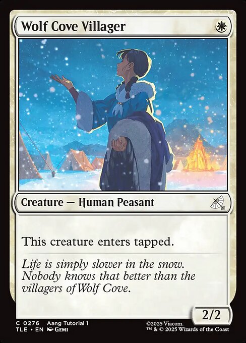 TLE: Wolf Cove Villager (0276)