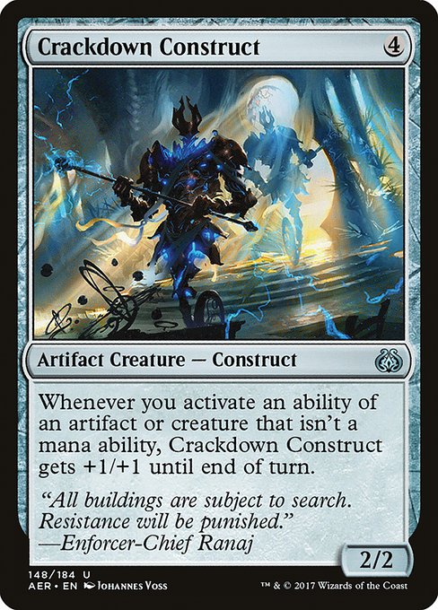 AER: Crackdown Construct (Foil)