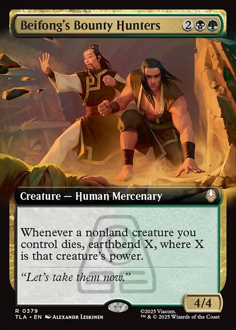 TLA: Beifong's Bounty Hunters (Extended Art)