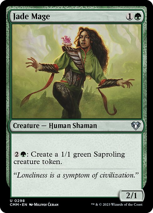 CMM: Jade Mage (Foil)