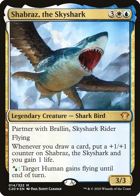 C20: Shabraz, the Skyshark (Foil)