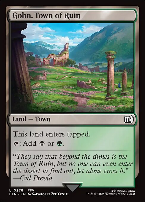 FIN: Gohn, Town of Ruin (Foil)