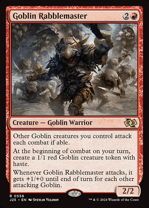 J25: Goblin Rabblemaster