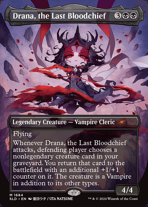 SLD: Drana, the Last Bloodchief (Rainbow Foil)