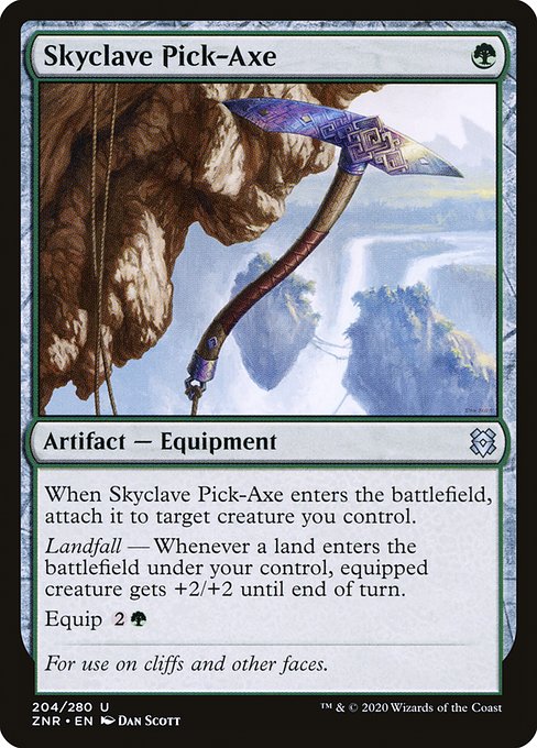 ZNR: Skyclave Pick-Axe (Foil)