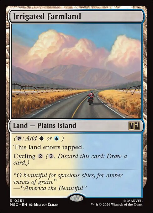 MSC: Irrigated Farmland