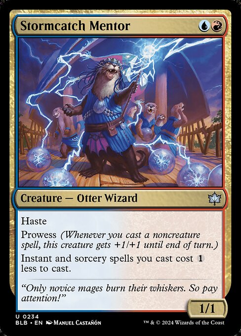 BLB: Stormcatch Mentor (Foil)