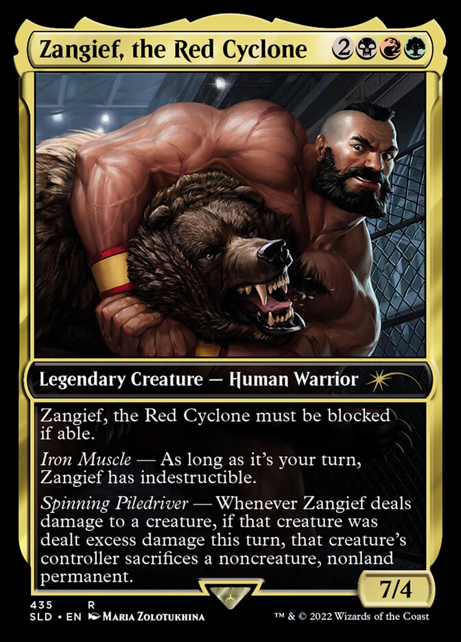 Zangief, the Red Cyclone [Foil] :: SLD