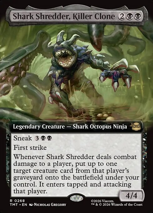 TMT: Shark Shredder, Killer Clone (Extended Art)
