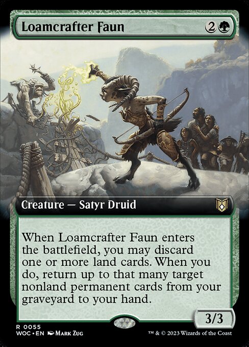 WOC: Loamcrafter Faun (Extended Art)
