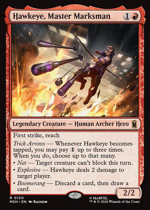 MSH: Hawkeye, Master Marksman