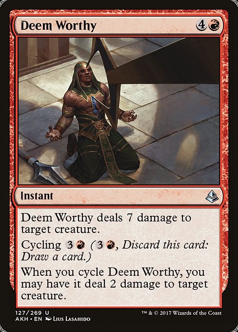 AKH: Deem Worthy