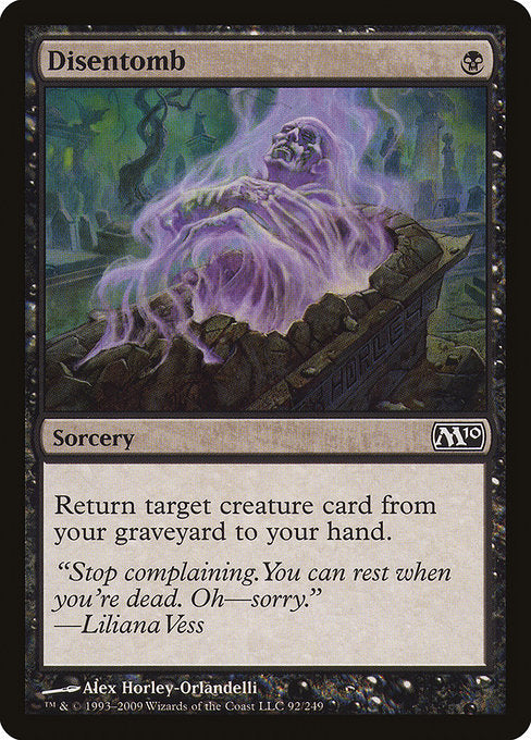 M10: Disentomb