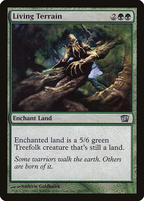 8ED: Living Terrain (Foil)